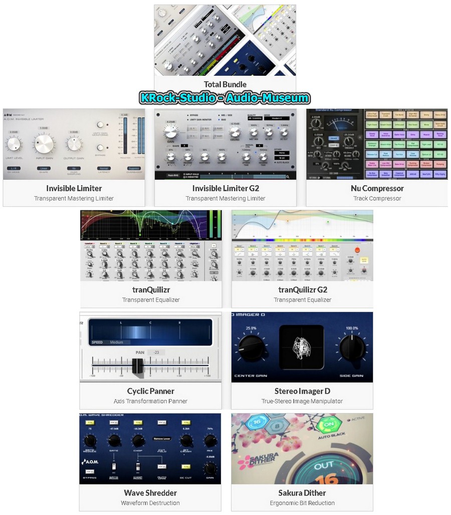 AOM Total Bundle v1.15.2 WiN AudioMuseum